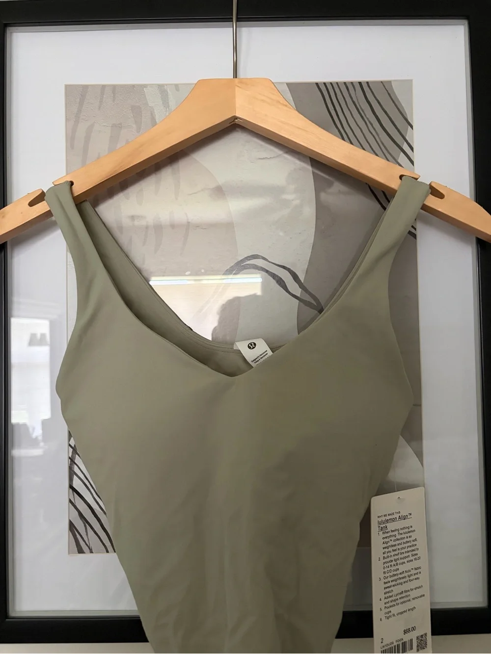 Lululemon Align Tank Fog Green
